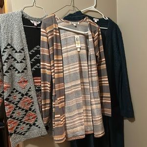 Cardigan bundle of three